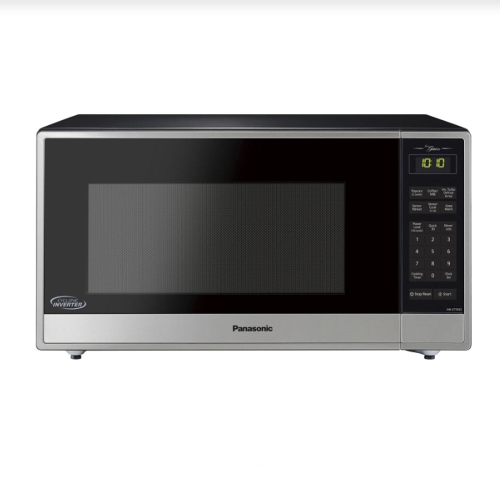 PANASONIC  - Nn-Sd765S Prestige Plus 1.6 Cu.ft. Countertop Microwave Stainless Steel -Open Box