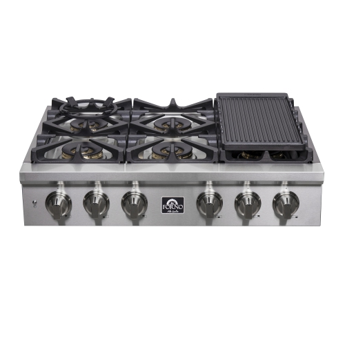 Forno Spezia Alta Qualita 36-inch Pro-style Gas Rangetop