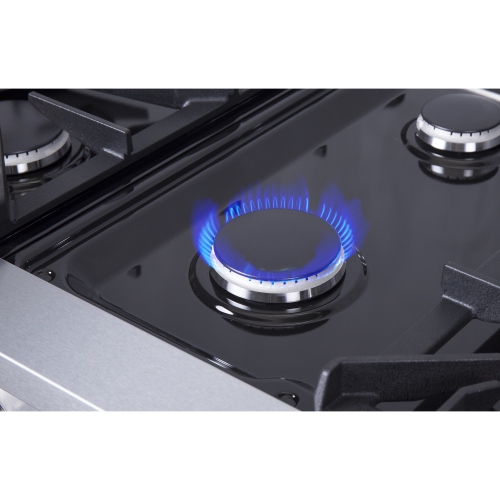 Forno Cossato Alta Qualita 36" Gas Rangetop - Stainless Steel, Built-In, Electronic Ignition