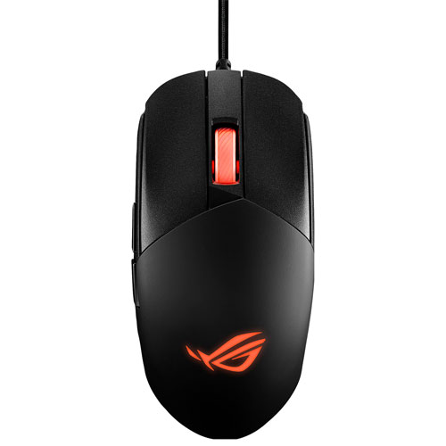 Souris de jeu de 12 000 ppp ROG Strix Impact III d'ASUS - Noir