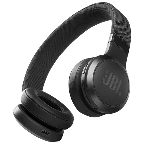 JBL  - Live 460Nc On-Ear Noise Cancelling Bluetooth Headphones - In Black