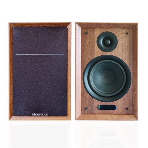 Singpack Studio CH6 Dual 2.0 Active Bookshelf Speakers with Karaoke Function. HiFi Sounds, Great TV/projector/PC/monitor speaker. Multiple Input,