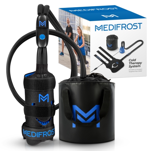 REATHLETE MEDIFROST Cold Therapy Machine – Wearable and Adjustable. Portable ice machine for post-surgery relief, reducing swelling in the knee,