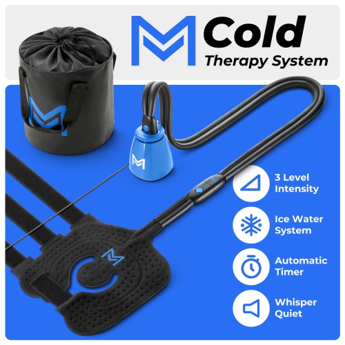 REATHLETE MEDIFROST Cold Therapy Machine – Wearable and Adjustable. Portable ice machine for post-surgery relief, reducing swelling in the knee,
