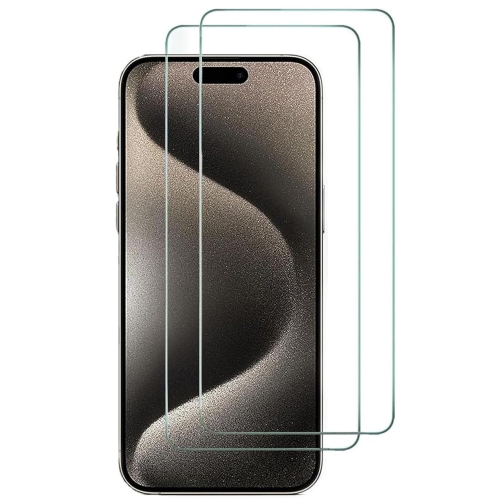 Insignia Anti-Reflective Glass Screen Protector For iPhone 15 - 2 Pack - Only at Best Buy