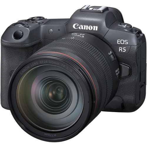CANON  Eos R5 Mirrorless Camera With 24-105MM F/4 Lens - 4147C013