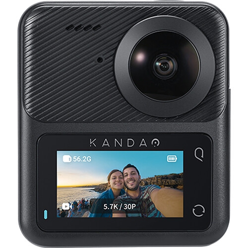 KanDao QooCam 3 360 Action Camera + 64GB Extreme Pro Card + 50IN1 Action Kit