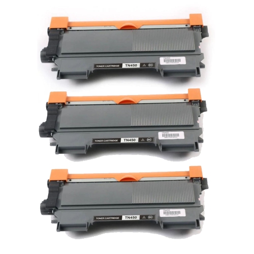 Max Saving Compatible for 3PK Brother TN450 Toner Cartridge High Yield with DCP-7060D DCP-7065DN HL-2130