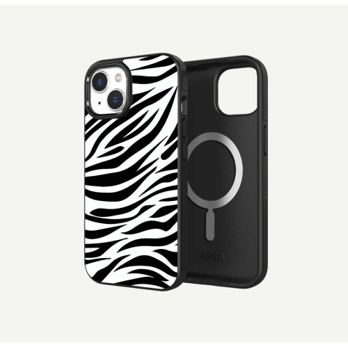 iPhone 15 Case With MagSafe - Zebra