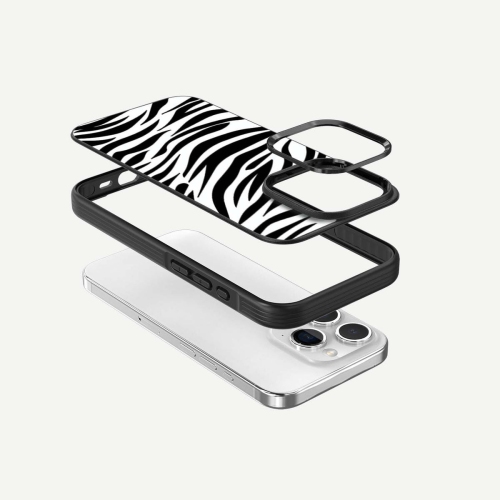 iPhone 15 Pro Case With MagSafe - Zebra