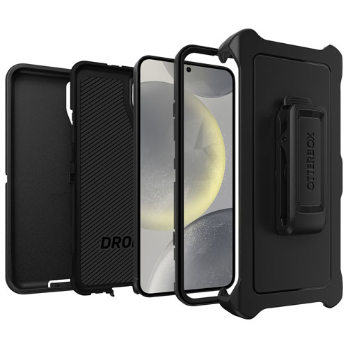 OtterBox Defender Fitted Hard Shell Case for Galaxy S24+ (Plus) - Black