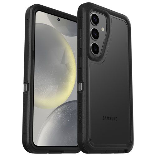 Étui rigide ajusté Defender XT d'OtterBox pour Galaxy S24 - Noir/Transparent