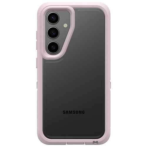 Étui rigide ajusté Defender XT d'OtterBox pour Galaxy S24 - Rose/Transparent