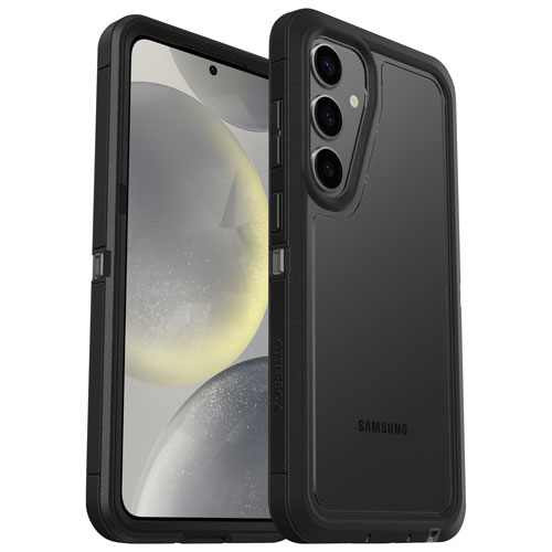 OtterBox Defender XT Fitted Hard Shell Case for Galaxy S24+ - Black/Clear