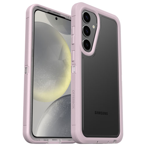 OtterBox Defender XT Fitted Hard Shell Case for Galaxy S24+ - Pink/Clear