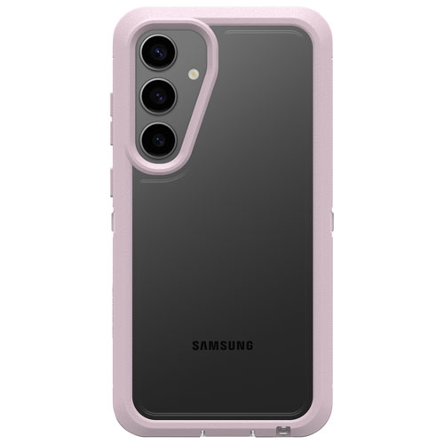 OtterBox Defender XT Fitted Hard Shell Case for Galaxy S24+ - Pink/Clear