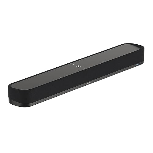 Sennheiser AMBEO Soundbar Mini - 7.1.4 Dolby ATMOS Surround Sound, Bluetooth and WiFi Connectivity with Alexa and Google Assistant Built-In