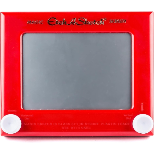 Etch A Sketch, Classic Red Drawing Toy with Magic Screen