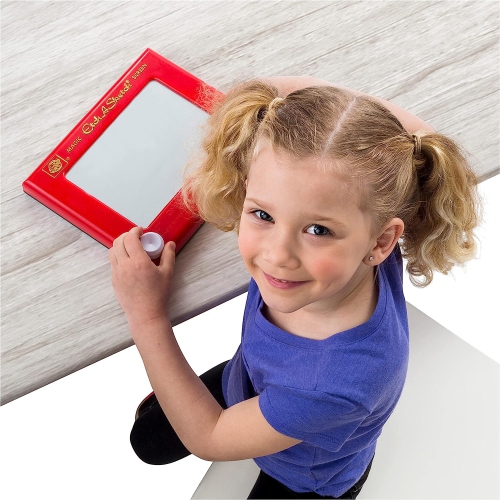 Etch A Sketch, Classic Red Drawing Toy with Magic Screen