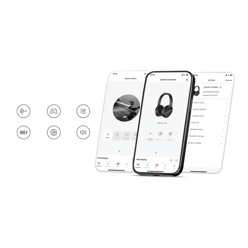 Edifier WH700NB Wireless Active Noise Cancellation Over-Ear Headphones