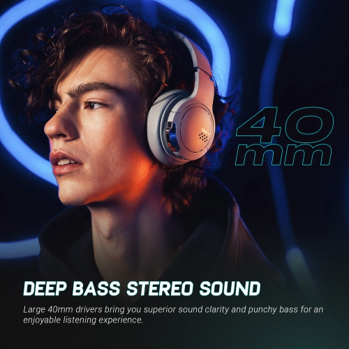 Edifier G2BT Bluetooth 5.2 Wireless Gaming Headset, Deep Bass, Noise Cancelling