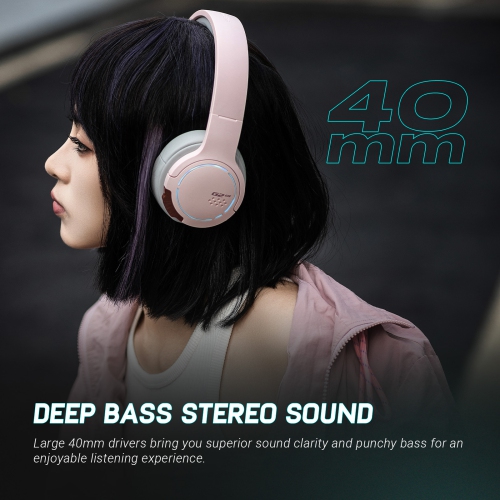 Edifier G2BT Bluetooth 5.2 Wireless Gaming Headset, Deep Bass, Noise Cancelling