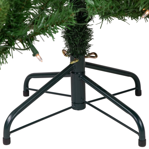 Arbre de Noël en sapin noble Sierra illuminé, 4 pi, lumières transparentes