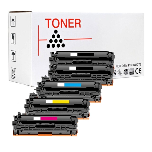 TONER ORIGINALE HP LaserJet Pro 200 M251n CF210A 131A NERO - Foto 6
