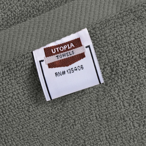 Utopia Towels Premium Hand Towels - 100% Cotton, Ultra Soft and Highly Absorbent, 600 GSM Extra Large Hand Towels 16 x 28 inches, Hotel & Spa Quality