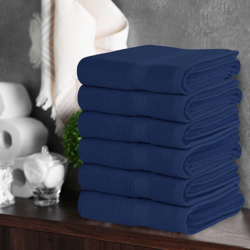 Utopia Premium Hand Towels - 100% Combed Ring Spun Cotton, Ultra Soft and Highly Absorbent, 600 GSM Extra Large Hand Towels 16 x 28 inch, Hotel & Spa