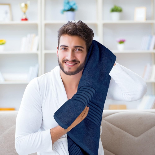 Utopia Towels - Premium 100% Combed Ring Spun Cotton Bath Towels, Ultra Soft and Highly Absorbent Bathroom Towels 27 x 54 inches, Large Bath Towels