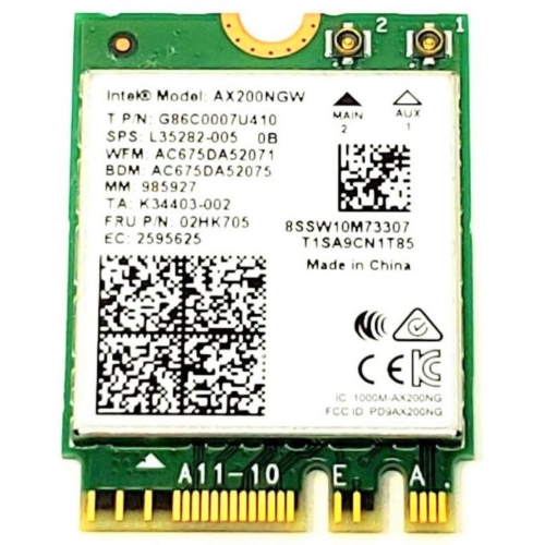 Refurbished(Good) HP WiFi 6 Card with Bluetooth 5.1 - 802.11AX Wireless Network Card