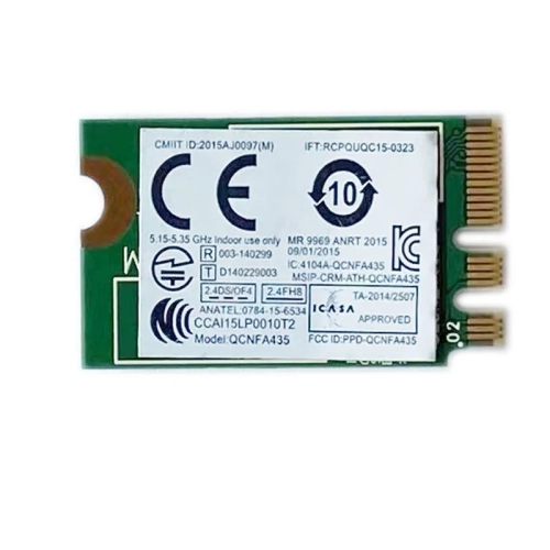 Carte réseau sans fil Lenovo WiFi remise à neuf avec Bluetooth 4,1 - 802,11ac (N/P : 1AX709 )