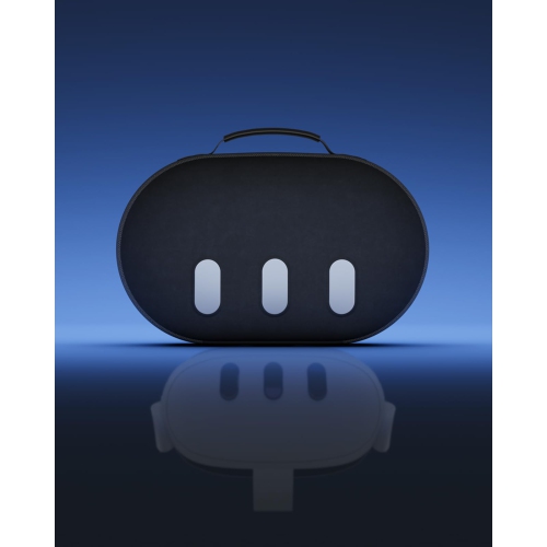 Meta Quest 3 Case, Hard Carrying Case for Oculus Quest 3 Accessories, Compatible with Quest 2/Pico 4 Headset, Travel and Storage