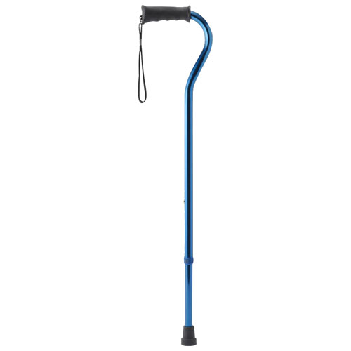 Medline Ergonomic Adjustable Cane - Blue