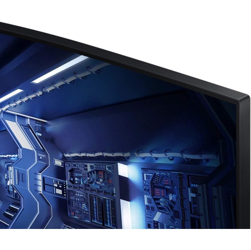 Open Box – Samsung 34" Odyssey G5, Ultra WQHD, 21:9 Curved, 165Hz, 1ms, HDR, FreeSync Premium, DisplayPort, HDMI, Gaming Monitor
