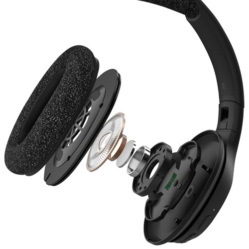 Belkin Over-Ear Noise Cancelling Bluetooth Headphones - Black