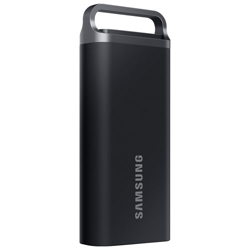 Samsung T5 EVO 4TB USB 3.2 External Solid State Drive (MU-PH4T0S/AM) - Black - English