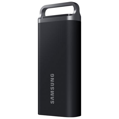 Disque SSD externe USB 3.2 de 4 To T5 EVO de Samsung - Noir - Anglais