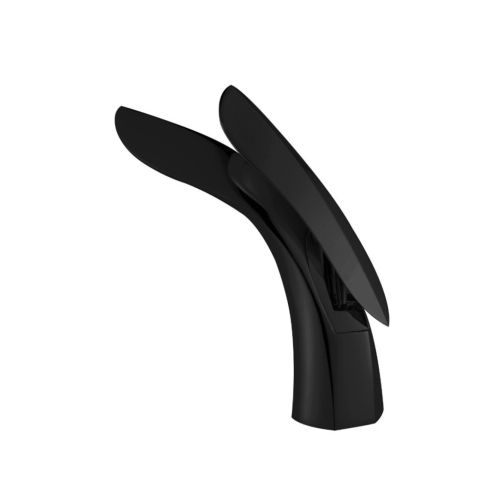 MAX Faucets Modern Bathroom Faucet Elegant Single Handle Matte Balck