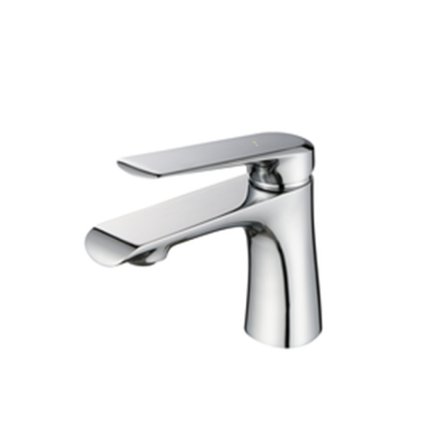 MAX Faucets Ultra Thin Spout Bathroom Faucet Brushed Nickel Finish.