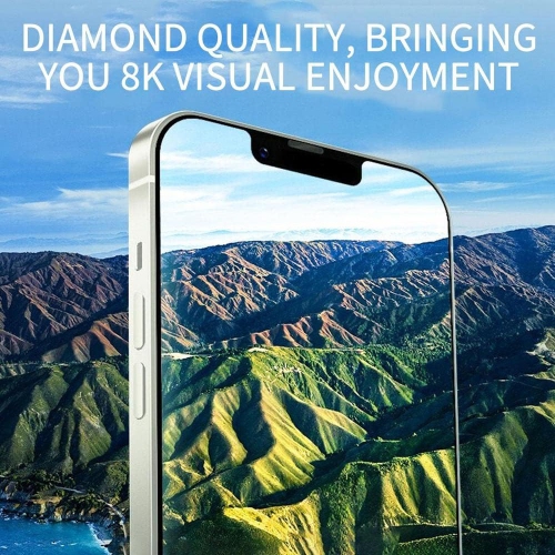 [3 Pack] Screen Protector for iPhone 15 Pro 6.1 inch, Tempered Glass Film Anti-Scratch Touch Sensitive Bubble