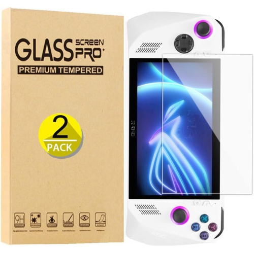 2-Pack] Screen Protector for Asus ROG Ally Tempered Glass,Tempered