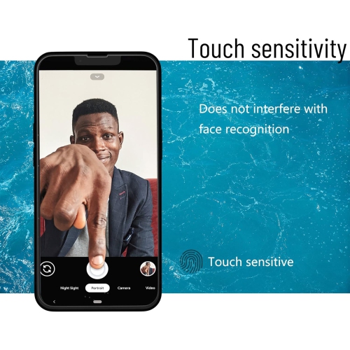 Screen Protector for iPhone 14 Plus and iPhone 13 Pro Max, 3 Pack HD Clear Tempered Glass Protective Film Compatible