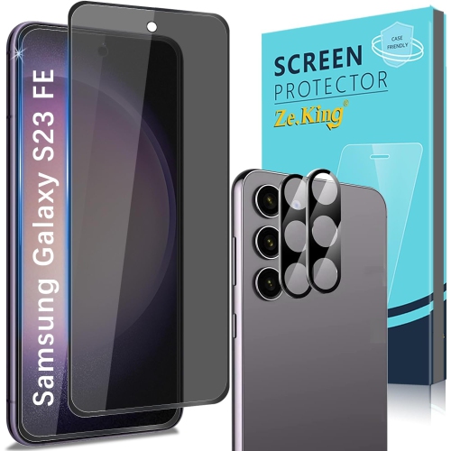 Protecteur Objectif Samsung Galaxy S23 FE en Verre Trempé - 2 Pièces.