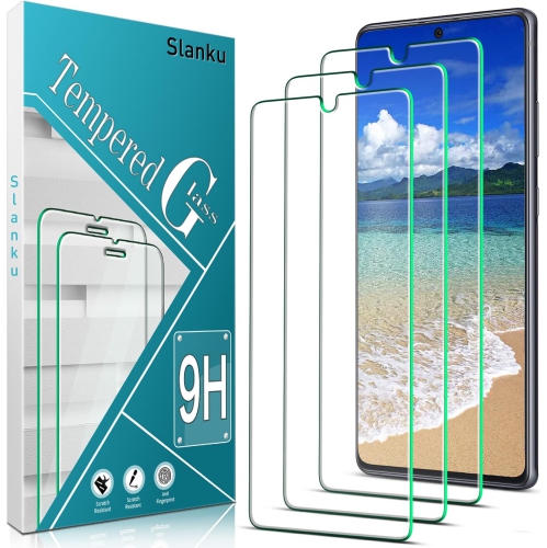 Paquet de 3] Protecteur d'écran compatible avec Samsung Galaxy A71