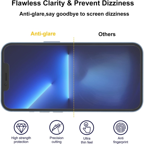 Screen Protector for iPhone 13 Pro Max, iPhone 13 Pro Max Screen Protector Tempered Glass, Glass Screen