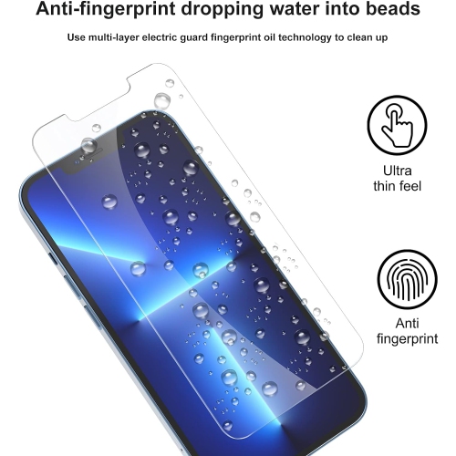 Screen Protector for iPhone 13 Pro Max, iPhone 13 Pro Max Screen Protector Tempered Glass, Glass Screen