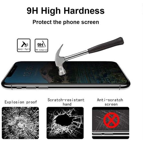 Paquet de 2 protecteurs d'écran de confidentialité compatibles avec iPhone 13/13 Pro/14