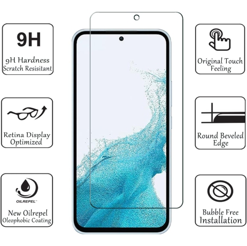 Samsung Galaxy A54 5G Screen Protectors, 9H Tempered Glass Film for Samsung Galaxy A54 5G Anti-Scratch